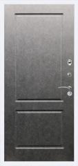 Дверь Тип 8982 Б МГ (Черная фурнитура) - Силк сноу МДФ/МДФ
